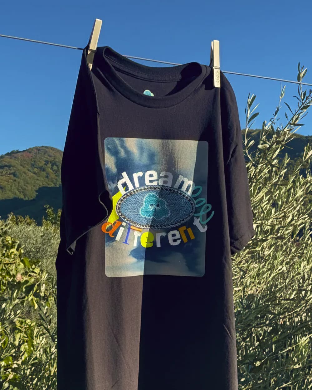 Dream Different, For the Free, original-graphic tee by Cloudyo